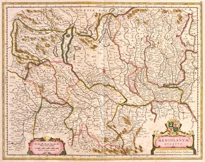 Lombardei, Italien von Frederick de Wit