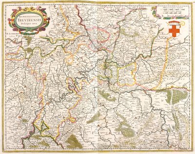 Nordrhein-Westfalen, Hessen, Rheinland-Pfalz, Deutschland von Frederick de Wit
