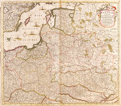 Polen, Estland, Lettland von Frederick de Wit