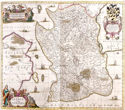 Schweden, Skåne von Frederick de Wit
