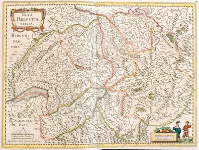 Schweiz von Frederick de Wit