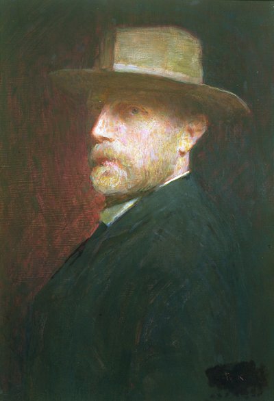Selbstporträt von Fredrik Kolstoe