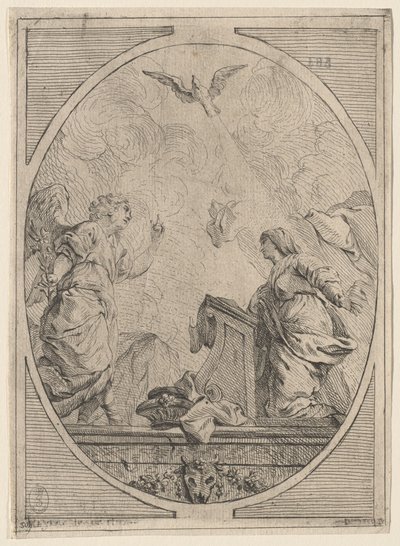 Die Verkündigung von French 18th Century after Pierre Hubert Subleyras