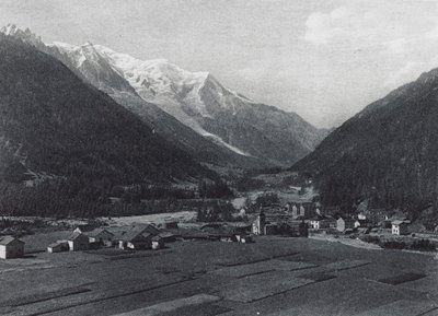 Argentieres und der Mont-Blanc von French Photographer