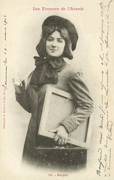 Künstlerin, Frau der Zukunft von French Photographer