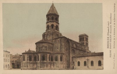 Brioude, Haute-Loire, Kirche Saint-Julien von French Photographer