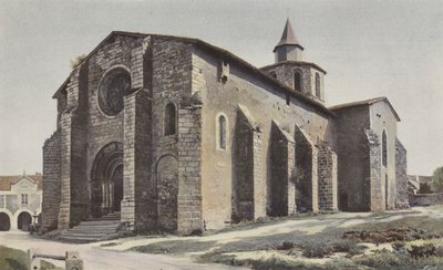 Bussières-Badil, Kirche, Gesamtansicht SW von French Photographer