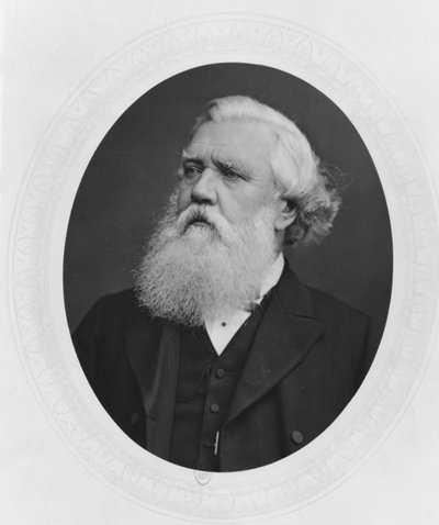 Porträt von Henry Layard, ca. 1880 von French Photographer