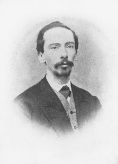 Porträt von Rafael Pombo, 1868 von French Photographer
