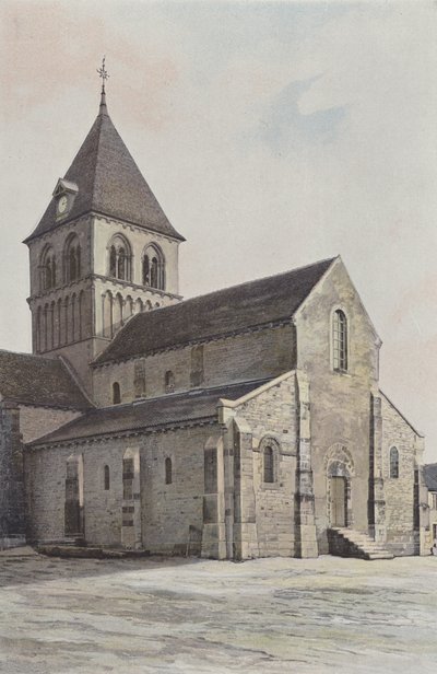 Rouy, Kirche, Nordwestansicht von French Photographer