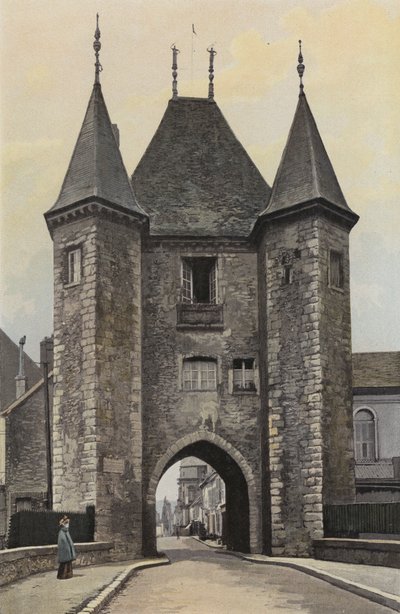 Villeneuve-sur-Yonne, Porte de Joigny von French Photographer