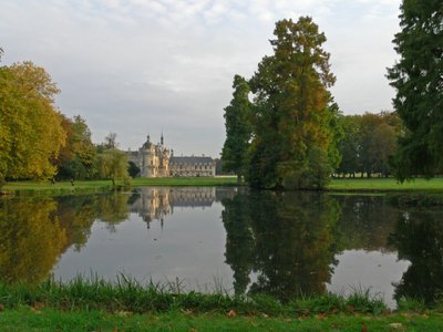 Ansicht des Schlosses von French School