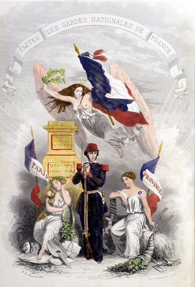 Allegorie der Französischen Revolutionen von French School