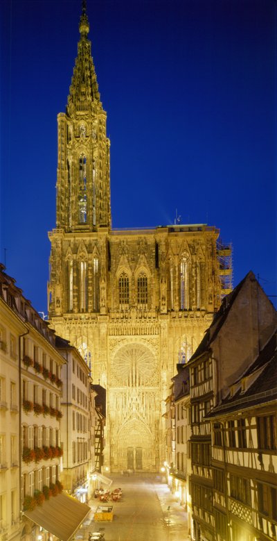 Kathedrale von Straßburg (Bas Rhin 67) von French School