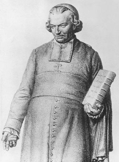 Charles-François Lhomond (Gravur) von French School