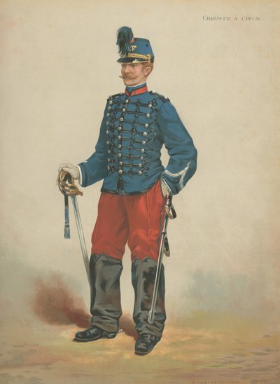 Berittener Jäger von French School