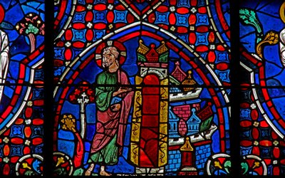 Christus erklärt seine vielen Wohnungen von French School