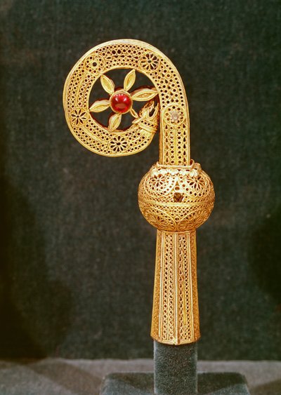 Krummstab von St. Robert, ca. 1100 von French School