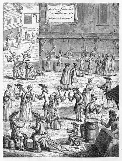 Becher- und Ballmesse, spätes 17. Jahrhundert von French School