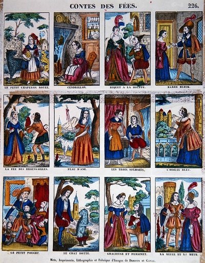 Märchengeschichten, ca. 1840 von French School