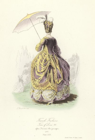 Französische Mode, Zeit von Ludwig XVI. von French School