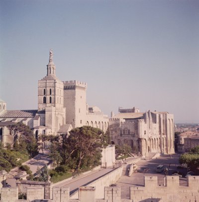 Gesamtansicht des Palastes von French School