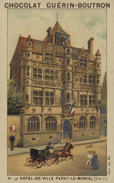 Rathaus von Paray-le-Monial, Saone-et-Loire von French School