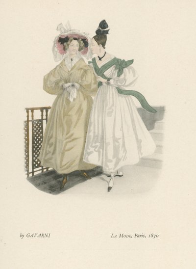 La Mode, Paris, April 1830 von French School