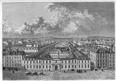 Der Palais Cardinal von French School