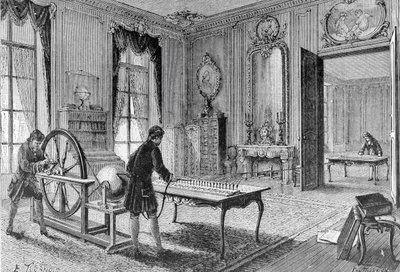 Lesages Telegraph von French School