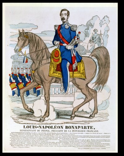 Louis-Napoleon Bonaparte (1808-73) zukünftiger Napoleon III, 1849 von French School