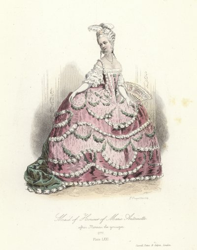 Ehrendame von Marie Antoinette von French School