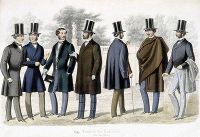 Männermodelle, „Journal des tailors“ von French School
