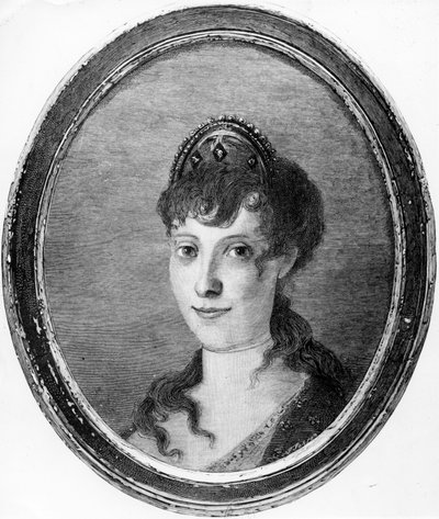 Maria Letizia Ramolino als junge Frau von French School
