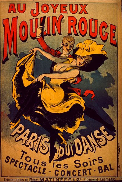 Moulin Rouge, 1890-99 von French School