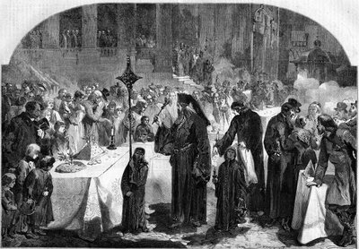 Orthodoxer Ritus - Ostern - Russland. von French School