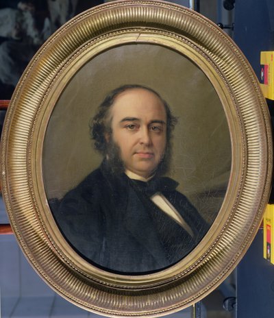 Paul Broca (1824-80) ca. 1855 von French School