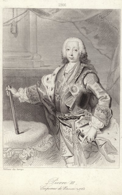 Peter III. von Russland von French School