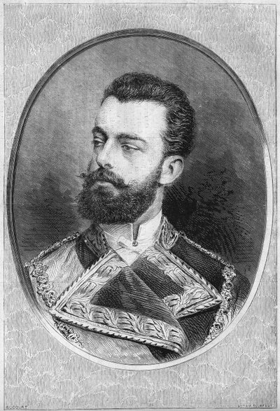 Porträt von Amadeus I. von French School