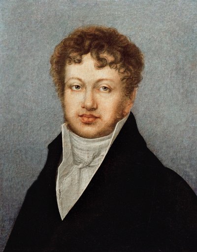 Porträt von André Marie Ampère (1775-1836) von French School