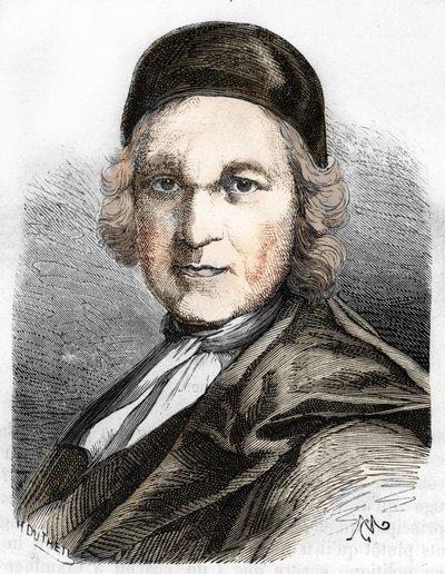 Porträt von Charles de Saint-Évremond von French School