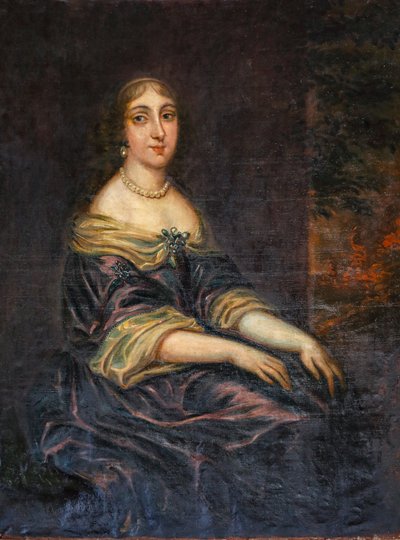 Porträt von Elisabeth-Angelique de Montmorancy von French School