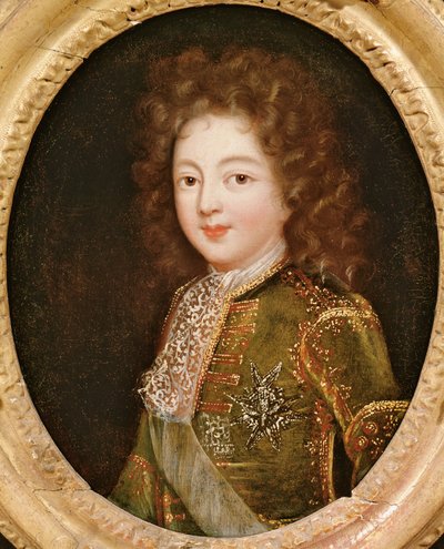 Porträt von Louis de France (1682-1712) von French School