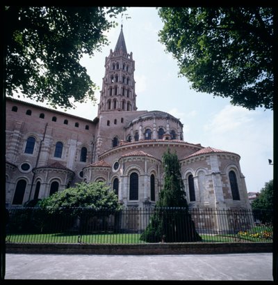 St. Sernin, begonnen ca. 1075-80 von French School