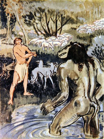 Der Prinz und der Drache von French School