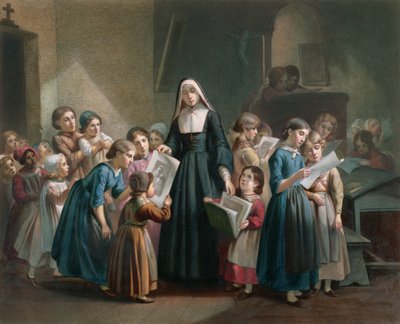 Die Schulpreise, 1840 von French School