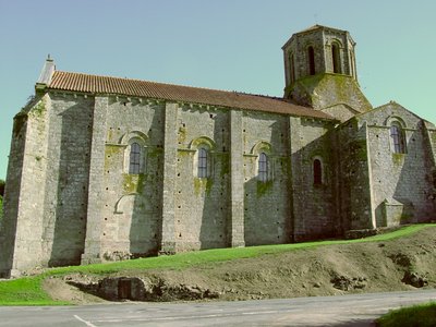 Ansicht der Kirche St. Peter von French School