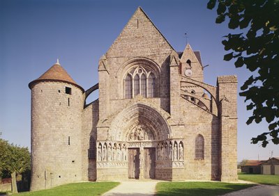 Ansicht der Kirche von French School