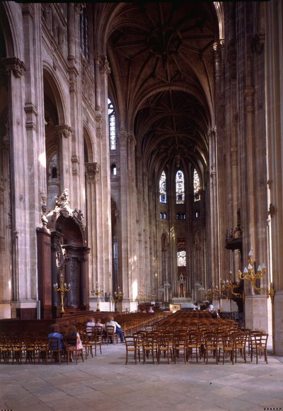 Ansicht des Kirchenschiffs von French School