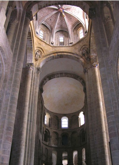 Ansicht des Kirchenschiffs, ca. 1050 von French School